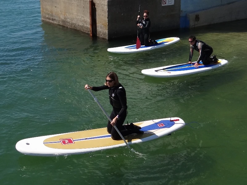 initiations et balades stand up paddle