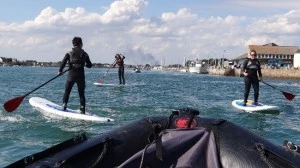 initiations et balades stand up paddle