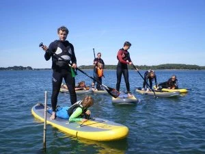 Ecole de Stand-Up-Paddle de Bretagne cours initiation et balade